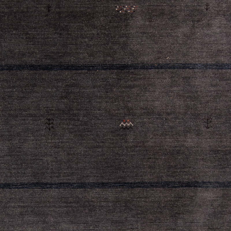 Tappeto Gabbeh - Loribaft Softy - 218 x 171 cm - marrone scuro