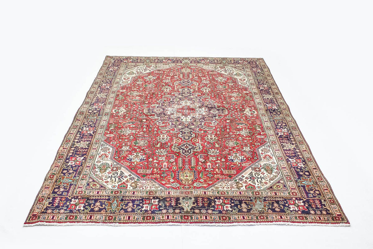Tappeto Persero - Tabriz - 334 x 242 cm - rosso