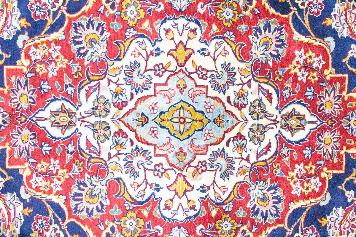 Tappeto Persero - Keshan - 367 x 285 cm - blu scuro