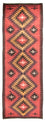 Tappeto corsia Tappeto Kelim - Vecchio - 435 x 150 cm - rosso chiaro