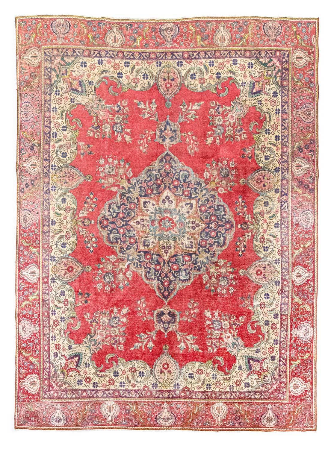 Tappeto Persero - Tabriz - 365 x 278 cm - rosso