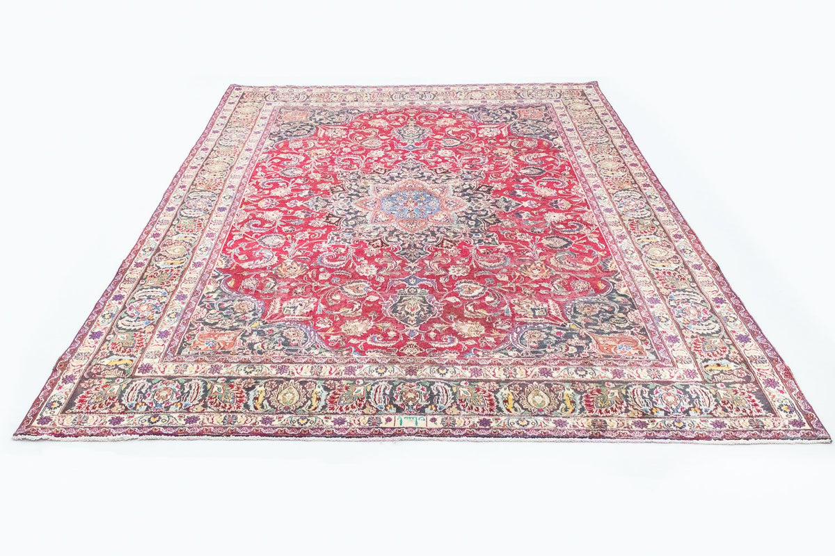 Tappeto Persero - Keshan - 377 x 282 cm - rosso