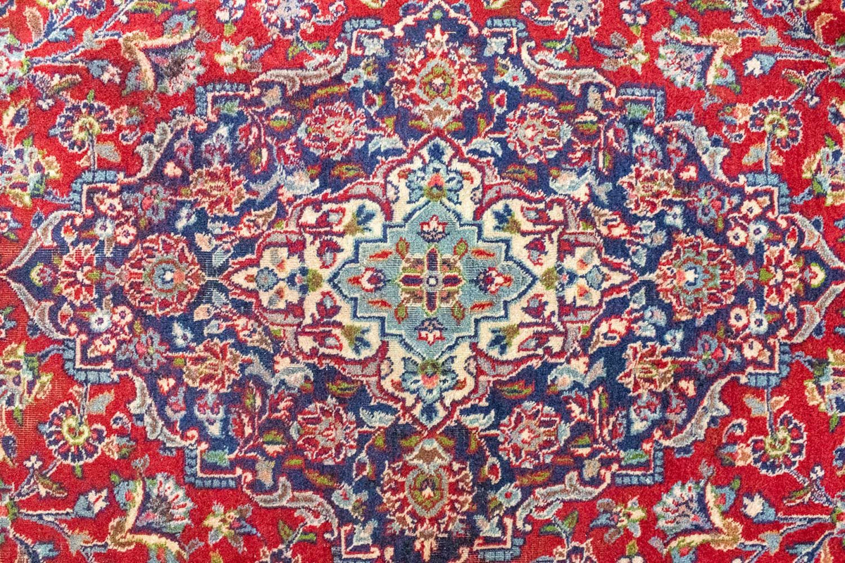 Tappeto Persero - Keshan - 367 x 282 cm - rosso