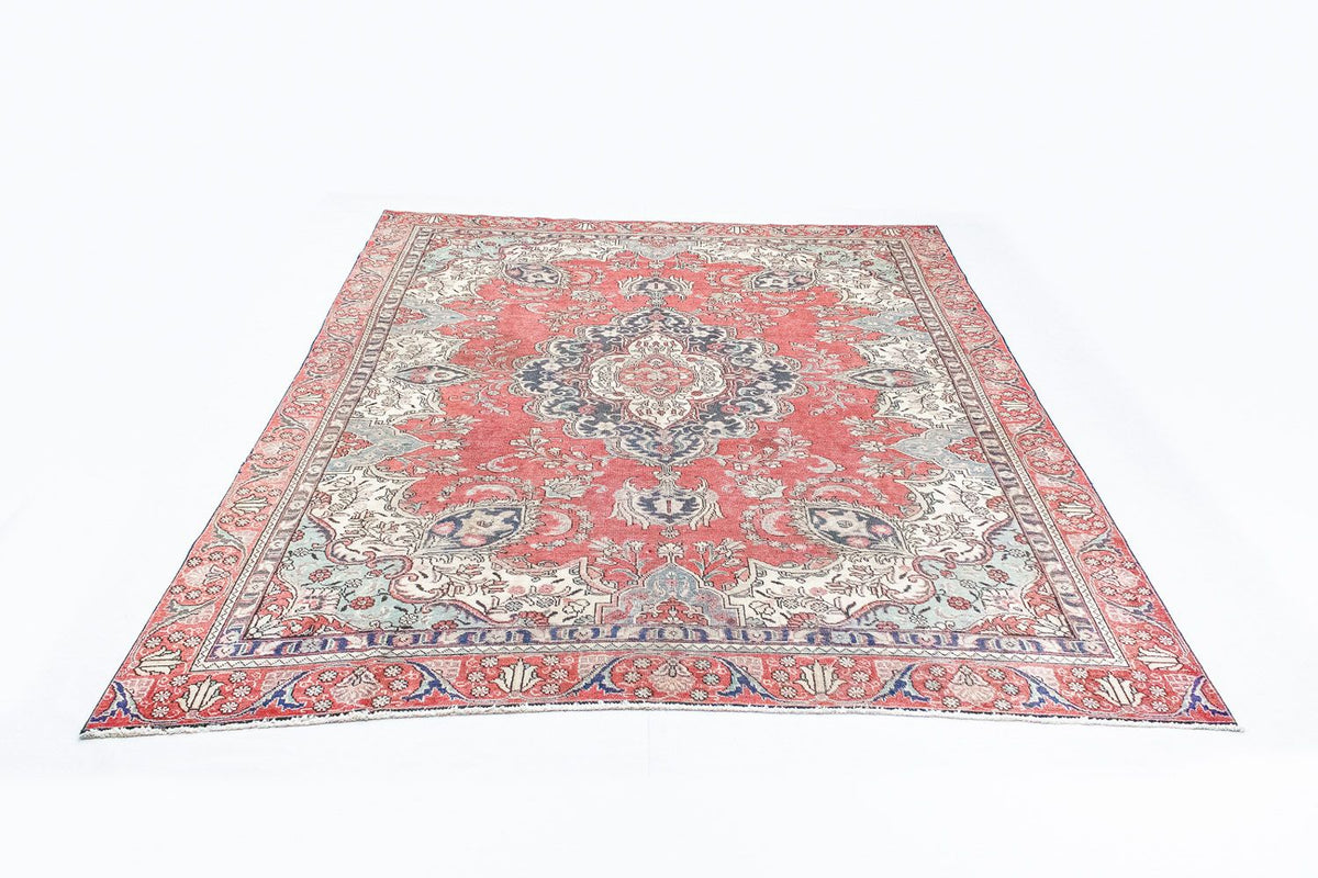 Tappeto Persero - Tabriz - 345 x 266 cm - rosso
