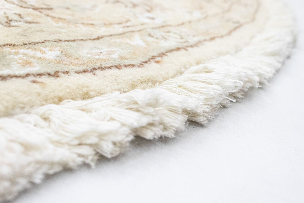 Tappeto Persero - Nain - Reale rotondo - 150 x 150 cm - beige