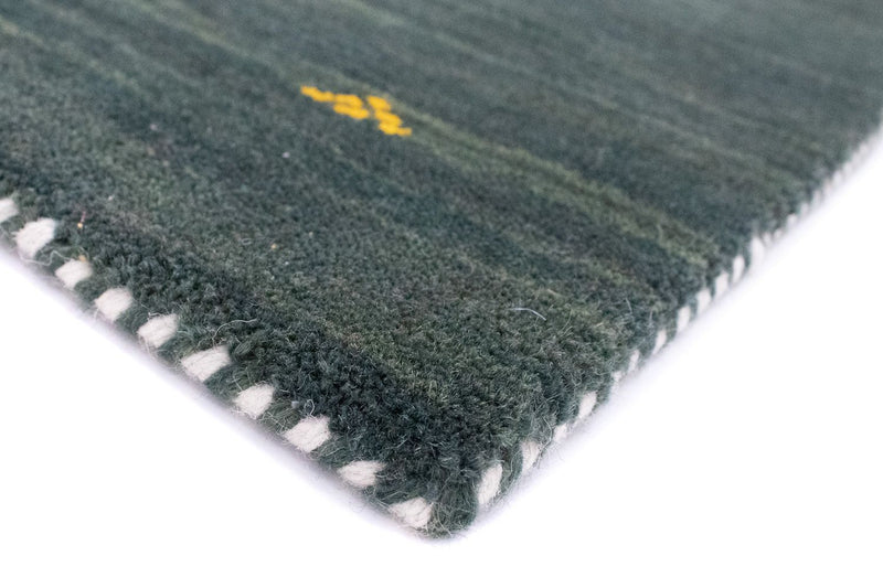 Tappeto corsia Tappeto Gabbeh - Softy - 184 x 62 cm - verde