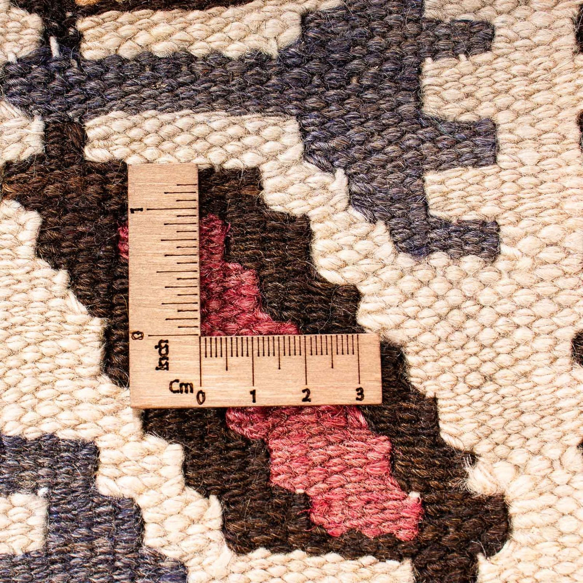 Tappeto corsia Tappeto Kelim - Vecchio - 265 x 140 cm - multicolore