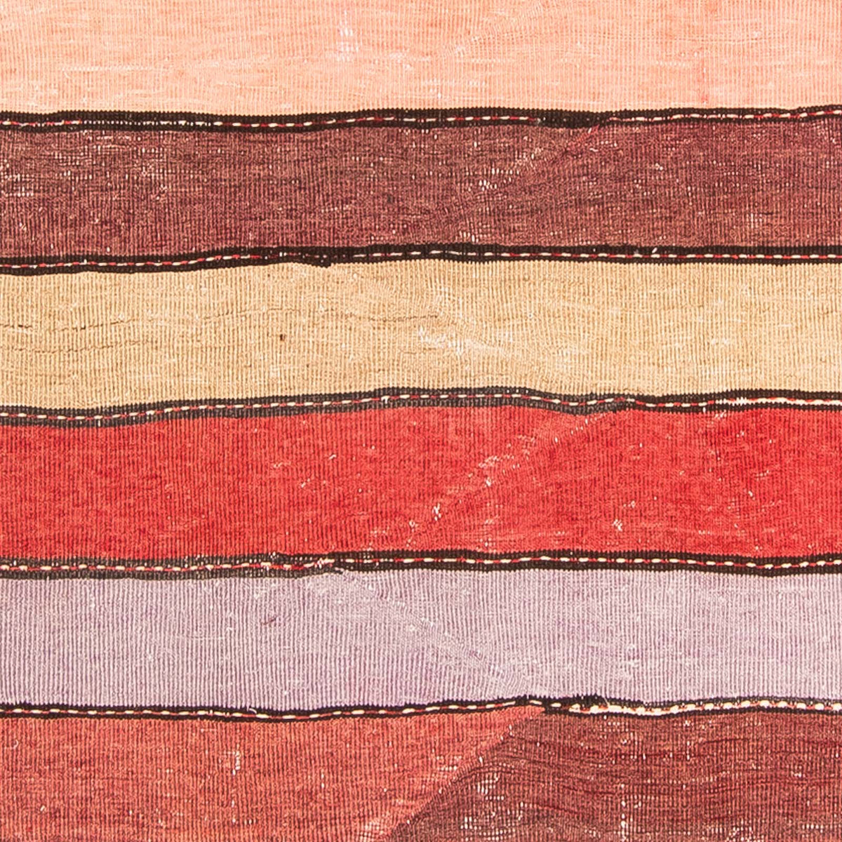 Tappeto corsia Tappeto Kelim - Vecchio - 320 x 150 cm - multicolore