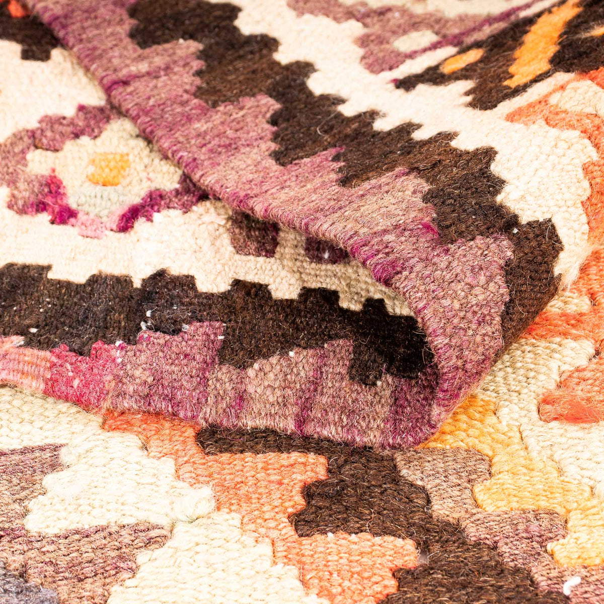 Tappeto Kelim - Vecchio - 260 x 130 cm - multicolore