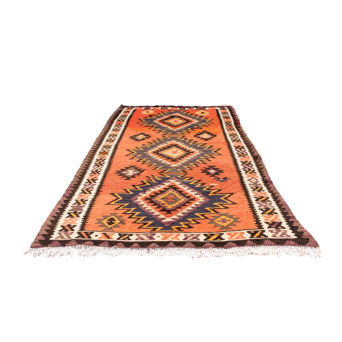 Tappeto Kelim - Vecchio - 260 x 130 cm - multicolore