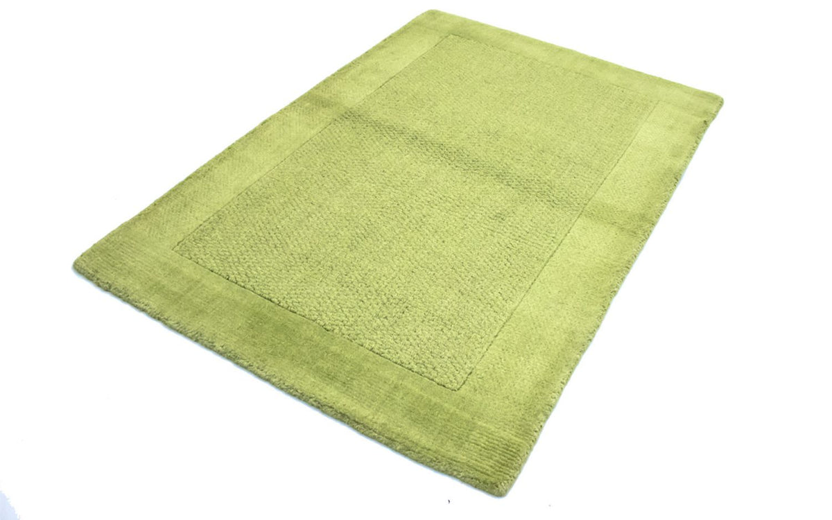 Tappeto di lana - 150 x 103 cm - verde chiaro