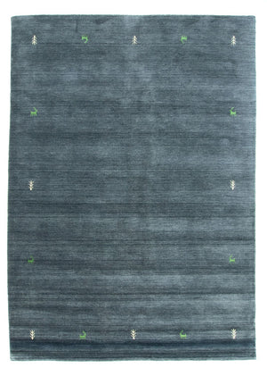 Tappeto Gabbeh - Softy - 298 x 250 cm - blu
