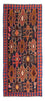 Tappeto corsia Tappeto Kelim - Vecchio - 300 x 135 cm - multicolore