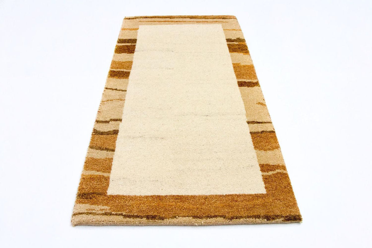 Tappeto Gabbeh - Indus - 142 x 72 cm - beige