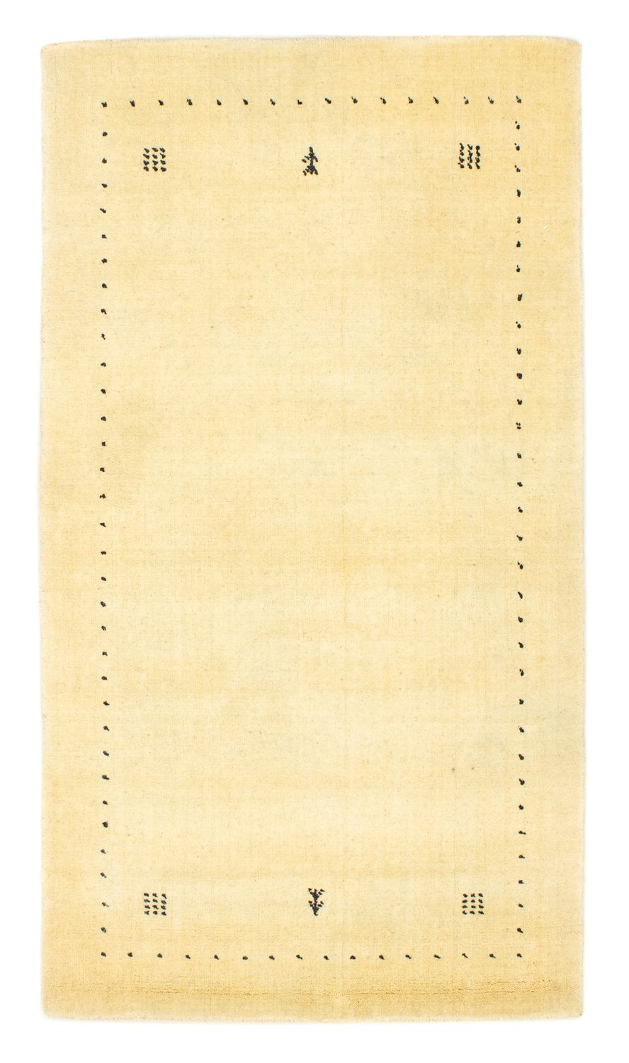 Tappeto Gabbeh - Softy - 142 x 73 cm - beige