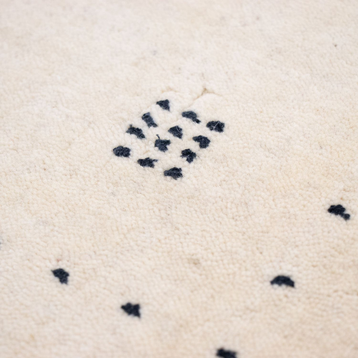 Tappeto Gabbeh - Softy - 90 x 60 cm - bianco naturale