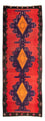 Tappeto corsia Tappeto Kelim - Vecchio - 385 x 150 cm - multicolore