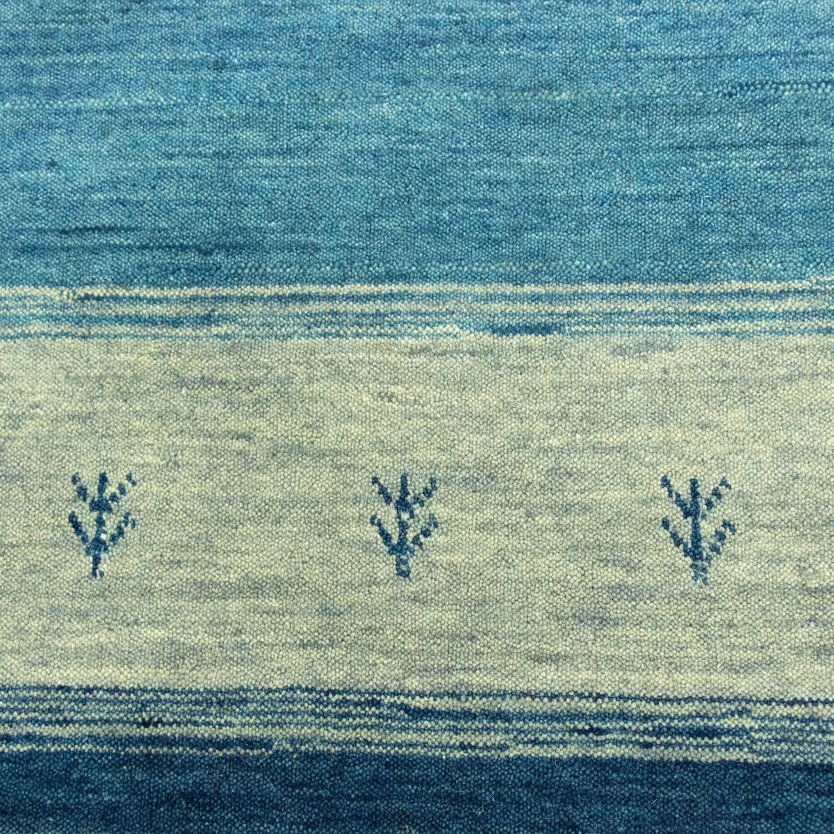 Tappeto Gabbeh - Softy - 203 x 144 cm - blu