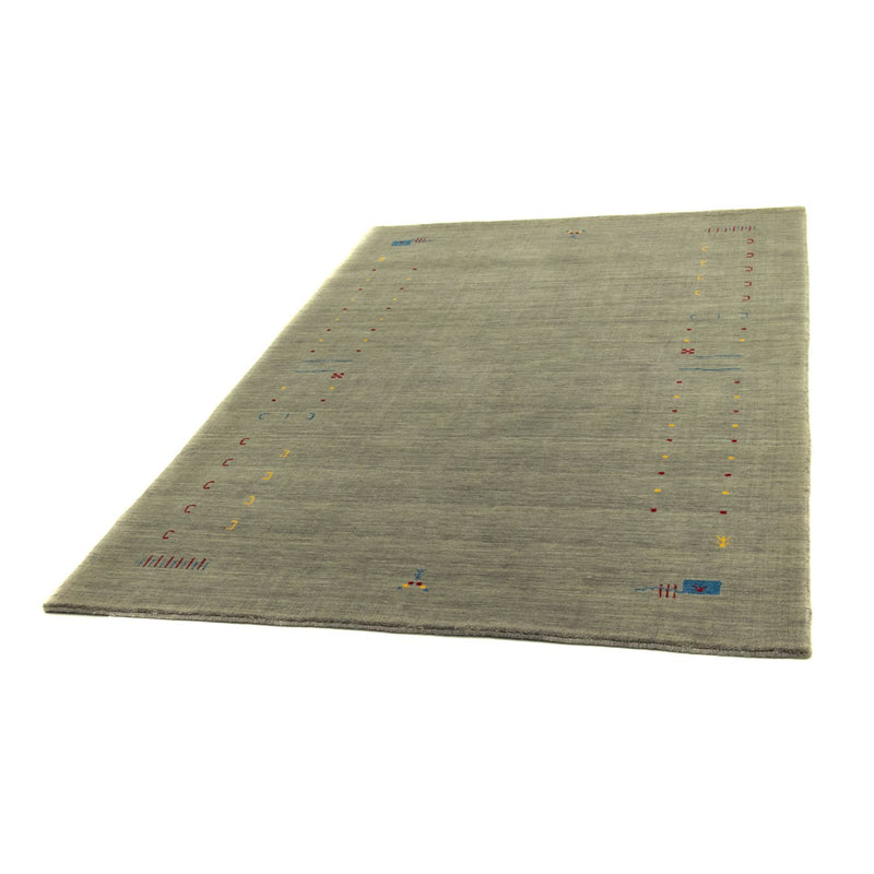 Tappeto Gabbeh - Softy - 201 x 141 cm - argento