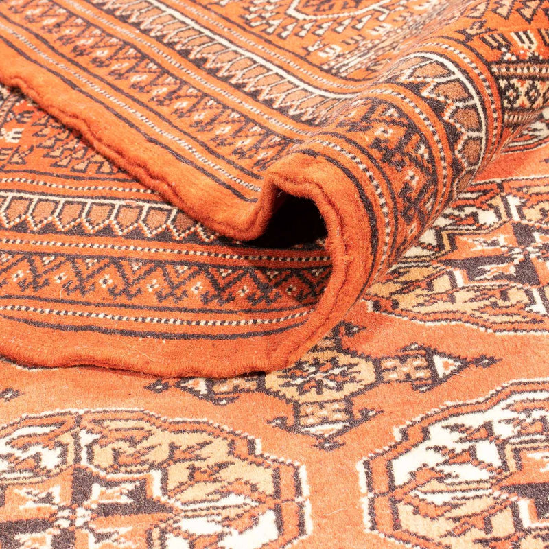 Tappeto Turkaman - 333 x 260 cm - rosso scuro