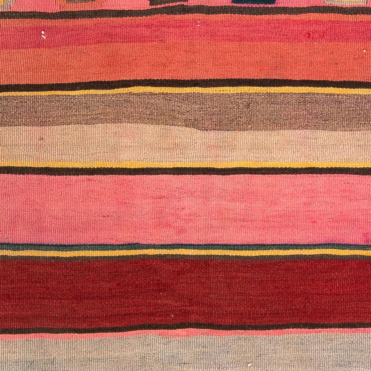 Tappeto corsia Tappeto Kelim - Vecchio - 250 x 120 cm - multicolore