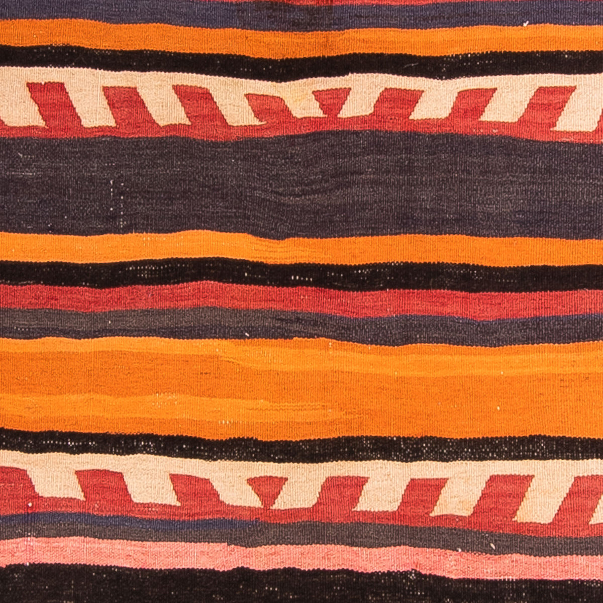 Tappeto corsia Tappeto Kelim - Vecchio - 295 x 120 cm - multicolore