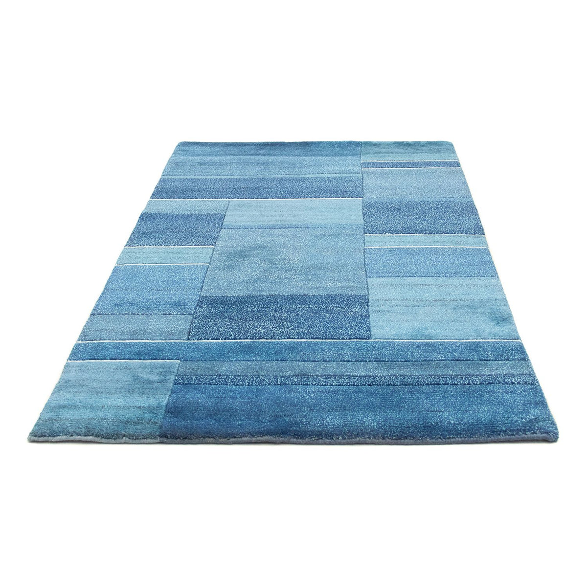 Tappeto Nepal - 181 x 119 cm - blu