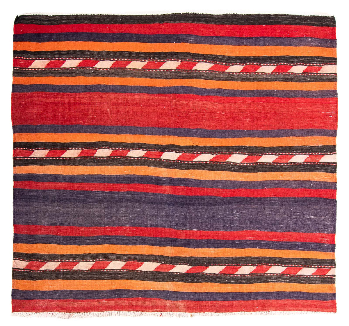 Tappeto Kelim - Vecchio - 165 x 150 cm - multicolore