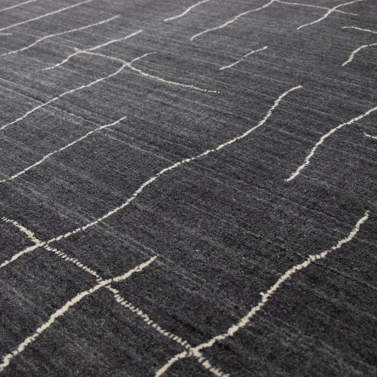 Tappeto Nepal - 200 x 142 cm - grigio