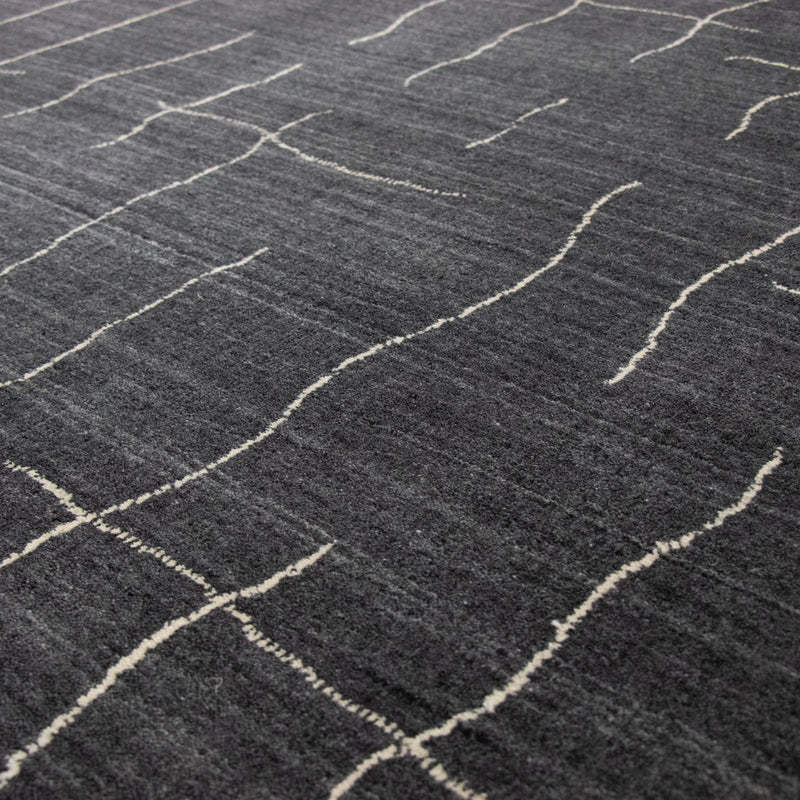 Tappeto Nepal - 200 x 142 cm - grigio