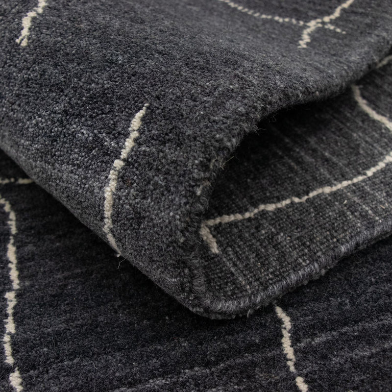 Tappeto Nepal - 200 x 142 cm - grigio