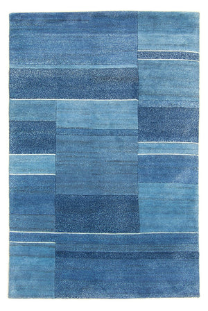 Tappeto Nepal - 181 x 121 cm - blu