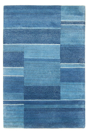 Tappeto Nepal - 181 x 121 cm - blu