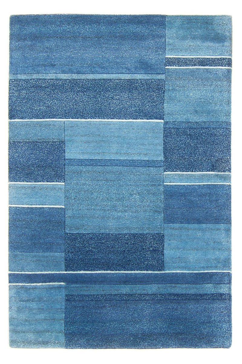 Tappeto Nepal - 181 x 121 cm - blu