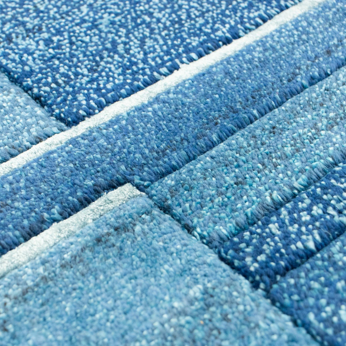 Tappeto Nepal - 181 x 121 cm - blu