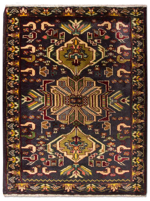 Tappeto Persero - Classico - 90 x 70 cm - blu scuro