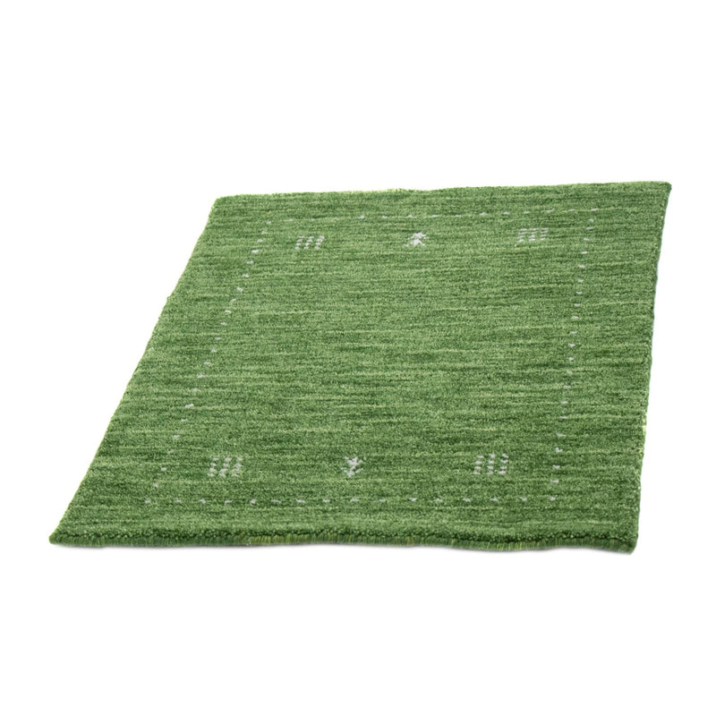 Tappeto Gabbeh - Softy - 88 x 62 cm - verde
