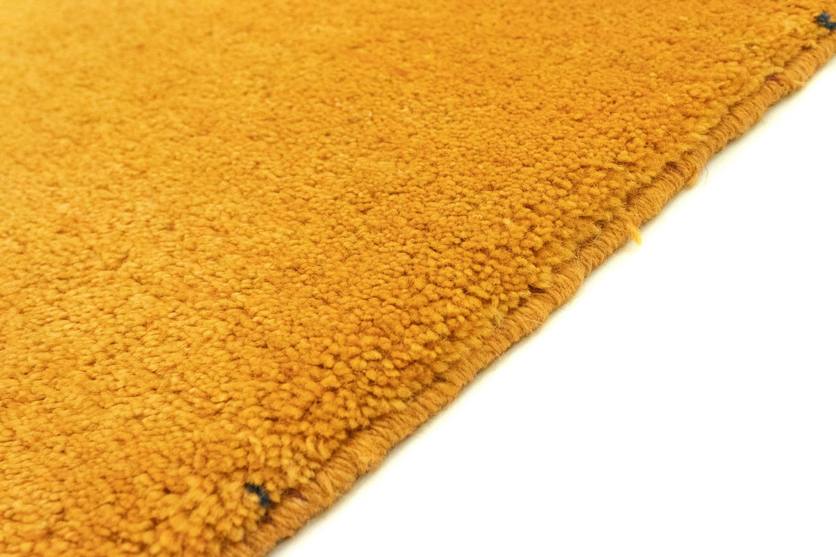 Tappeto corsia Tappeto Gabbeh - Persero - 231 x 87 cm - giallo