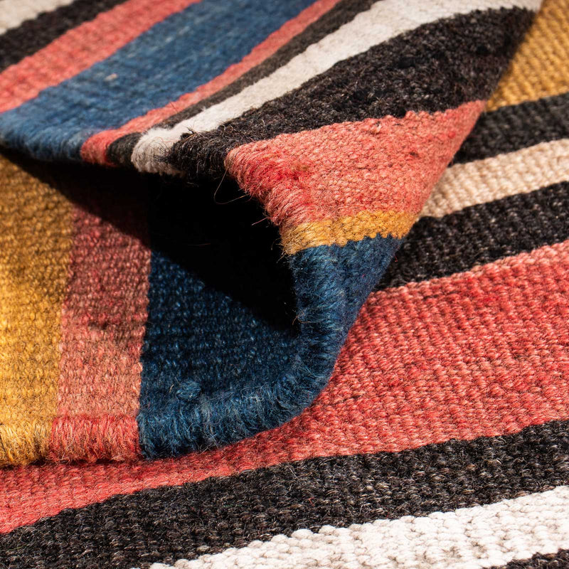 Tappeto Kelim - Vecchio quadrato  - 140 x 130 cm - multicolore