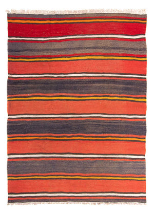 Tappeto Kelim - Vecchio - 195 x 150 cm - multicolore