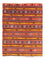 Tappeto Kelim - Vecchio quadrato - 185 x 150 cm - multicolore