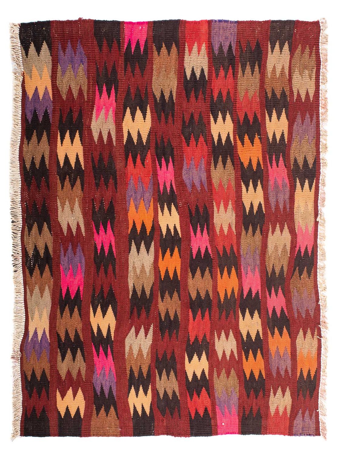 Tappeto Kelim - Vecchio - 114 x 90 cm - multicolore