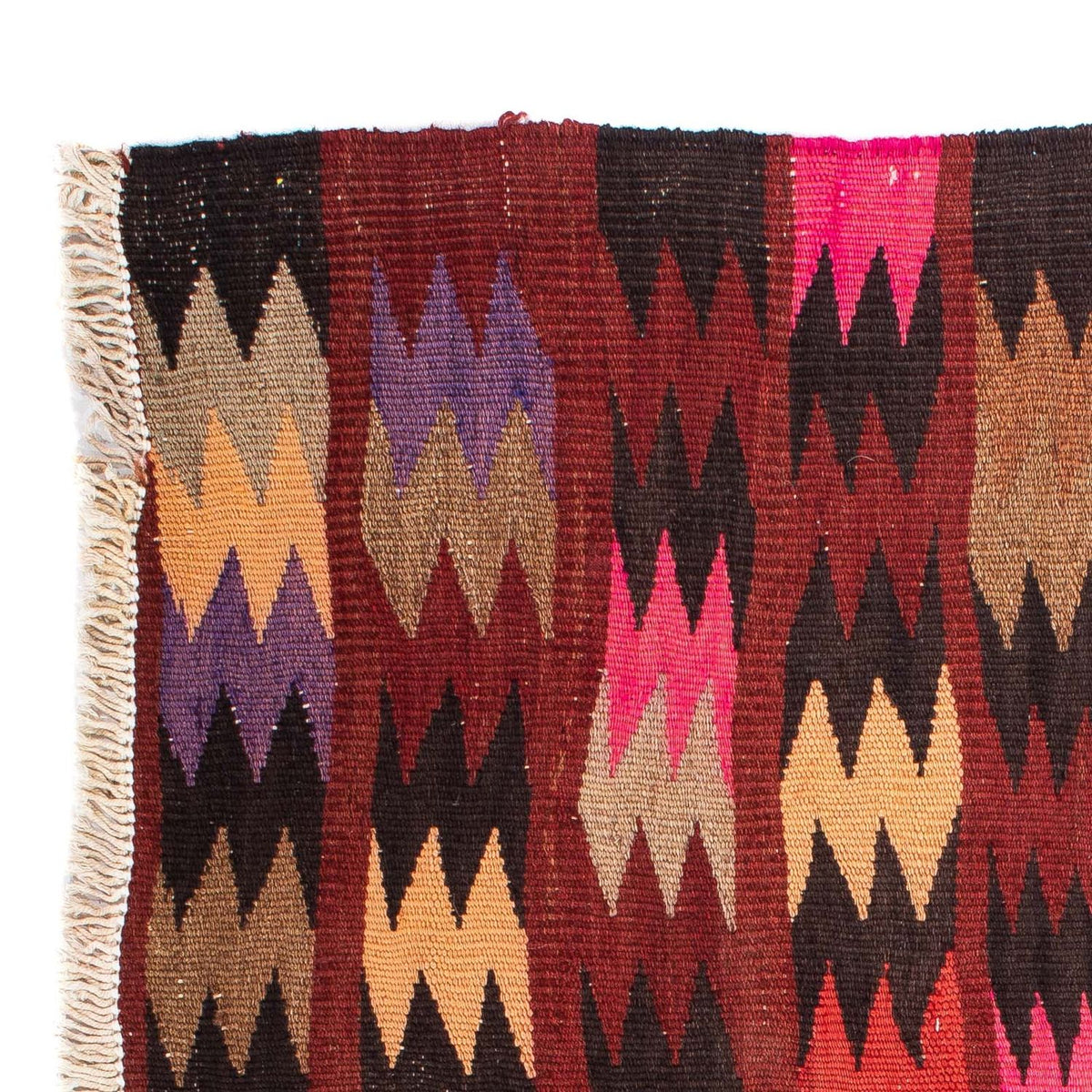 Tappeto Kelim - Vecchio - 114 x 90 cm - multicolore