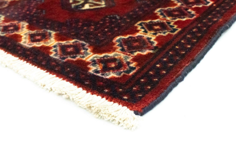Tappeto Turkaman - 87 x 62 cm - rosso