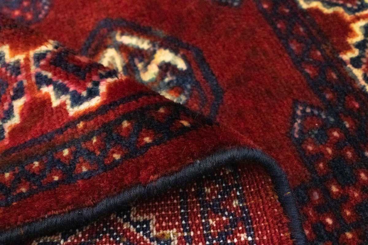 Tappeto Turkaman - 87 x 62 cm - rosso
