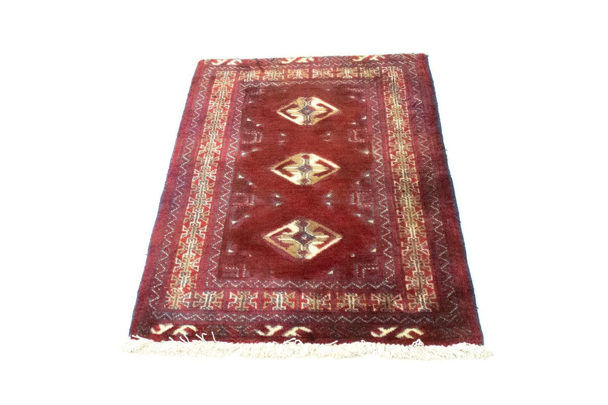 Tappeto Turkaman - 86 x 62 cm - rosso
