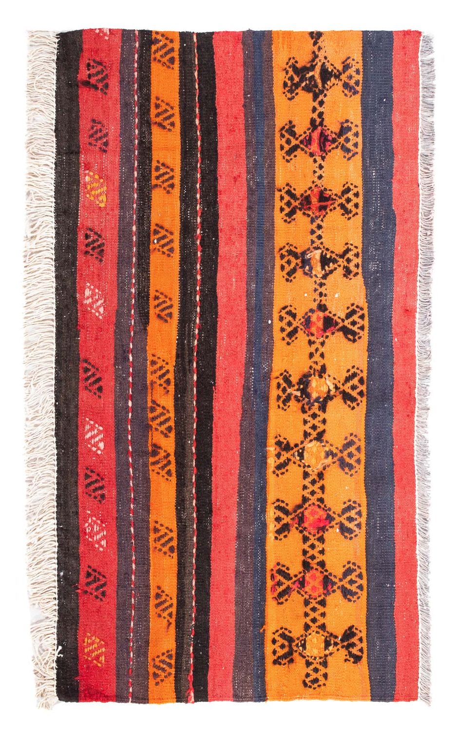 Tappeto Kelim - Vecchio - 100 x 60 cm - multicolore