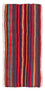 Tappeto corsia Tappeto Kelim - Vecchio - 105 x 45 cm - multicolore
