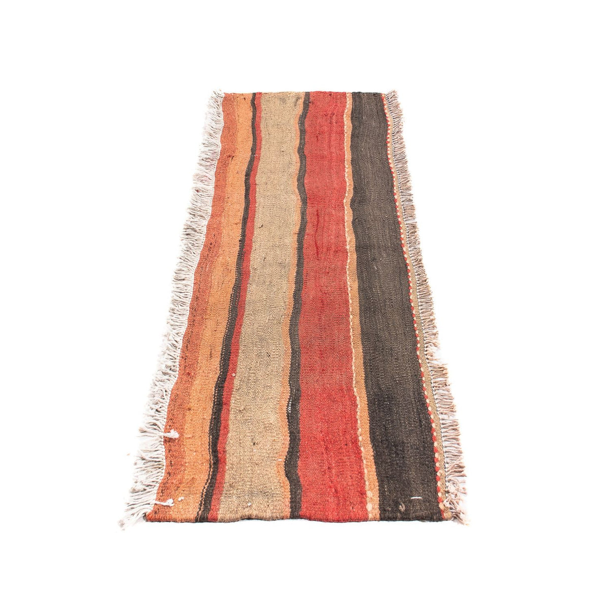 Tappeto corsia Tappeto Kelim - Vecchio - 135 x 40 cm - multicolore