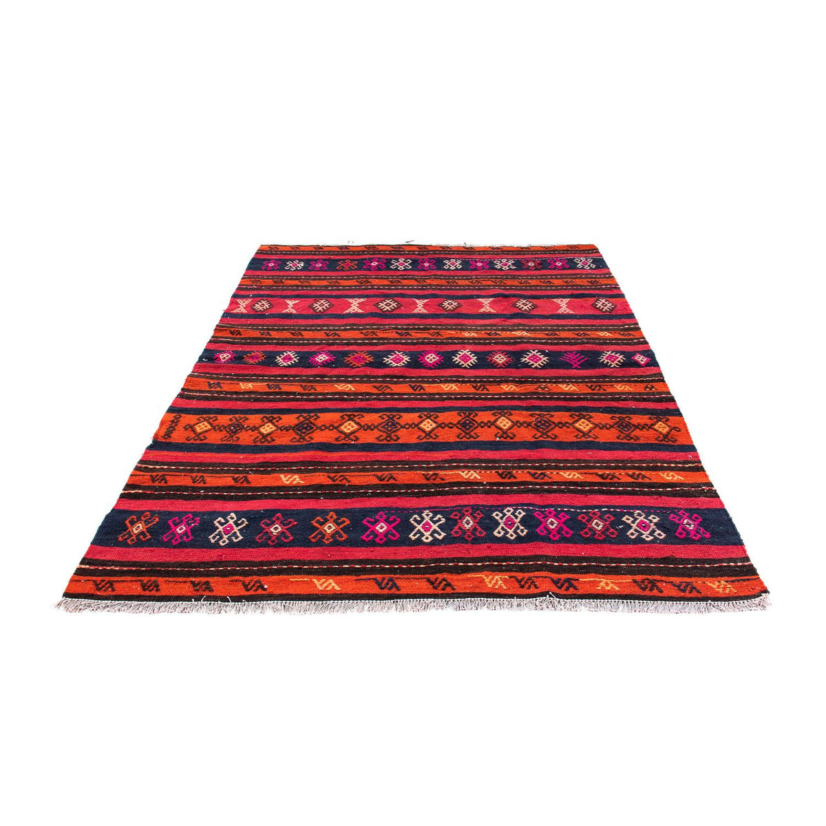 Tappeto Kelim - Vecchio - 200 x 160 cm - multicolore